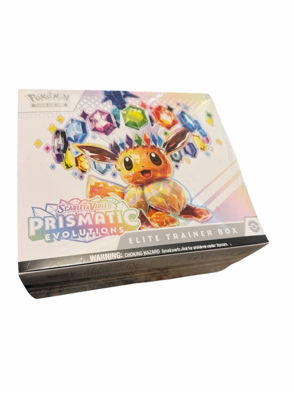 Pokemon Prismatic Eevee Elite Trainer Box - Multicolor Gem Artwork